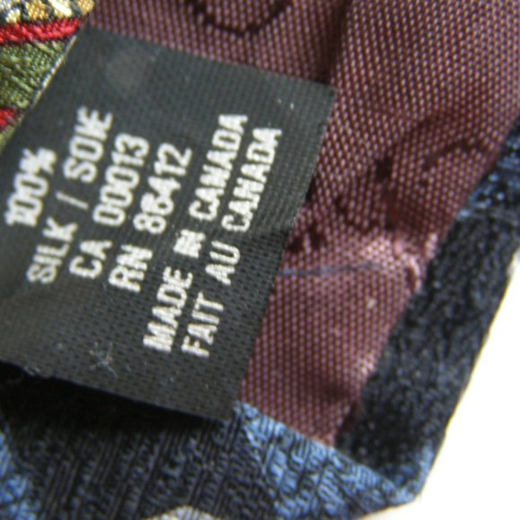 Vintage Mens Christian Dior Monsieur 100% Silk Tie - Picture 11 of 12